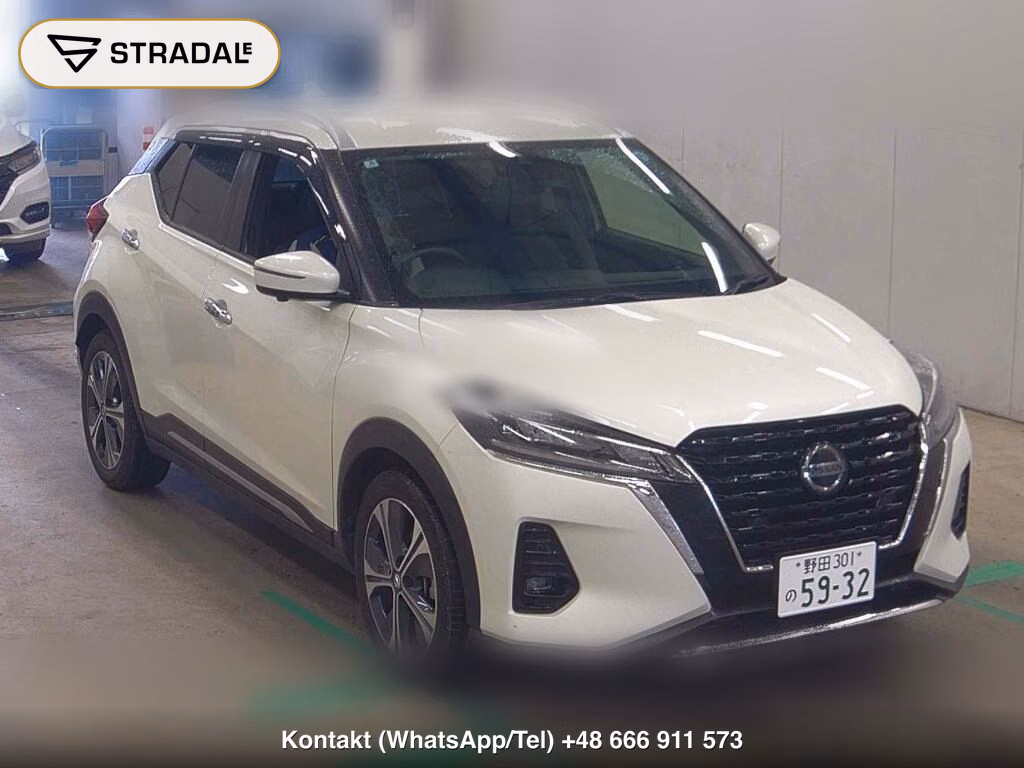 NISSAN KICKS 5D X 2021, aukcja z Japonii, zdjęcie 1