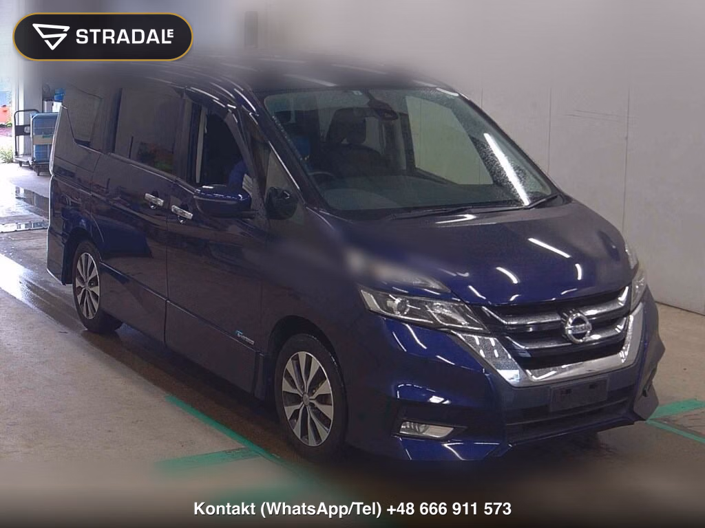 NISSAN SERENA 5D HIGHWAY STAR V SELECTION 2017, aukcja z Japonii, zdjęcie 1