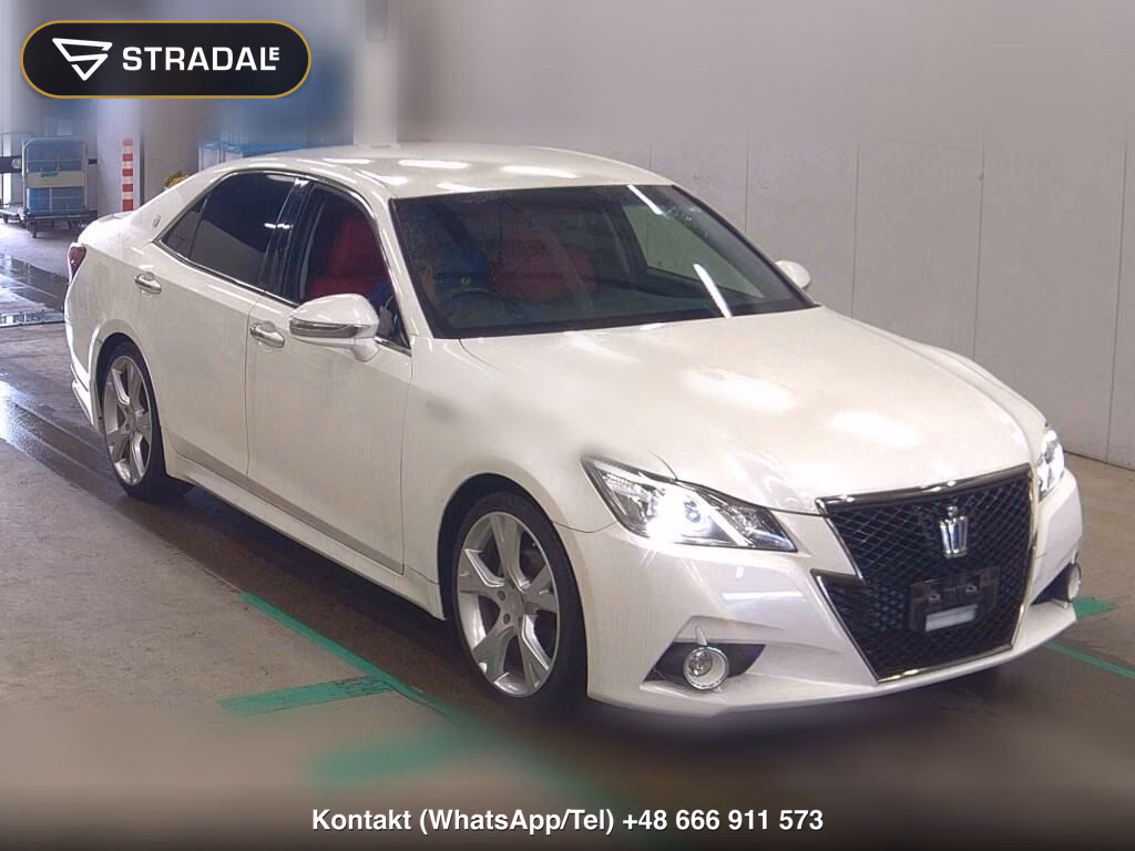 TOYOTA CROWN HYBRID ATHLETE S BLACK STYLE 2015, aukcja z Japonii, zdjęcie 1