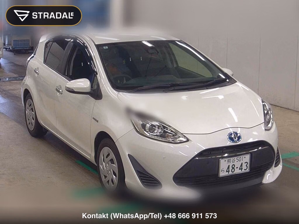 TOYOTA AQUA S STYLE BLACK 2018, aukcja z Japonii, zdjęcie 1