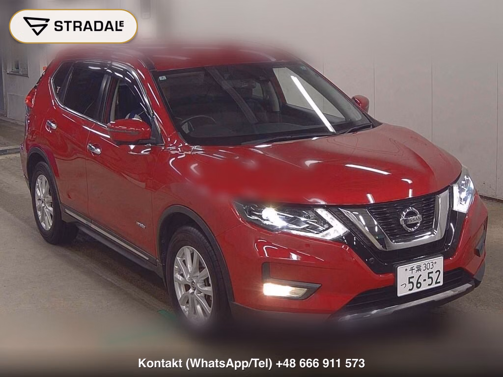 NISSAN X-TRAIL 4WD 20XI HYBRID 2018, aukcja z Japonii, zdjęcie 1