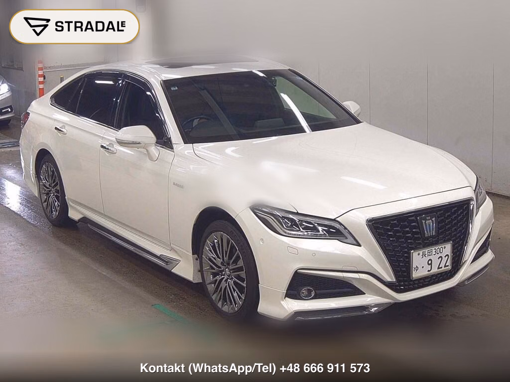 TOYOTA CROWN HYBRID 4WD G-EXECUTIVE FOUR 2019, aukcja z Japonii, zdjęcie 1