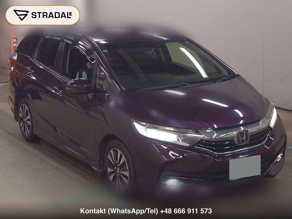 HONDA SHUTTLE HYBRID X HONDA SENSING 2018, aukcja z Japonii, zdjęcie 1