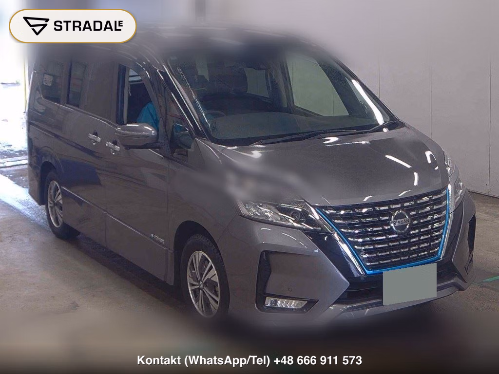 NISSAN SERENA 5D E-POWER HIGHWAY STAR V 2020, aukcja z Japonii, zdjęcie 1