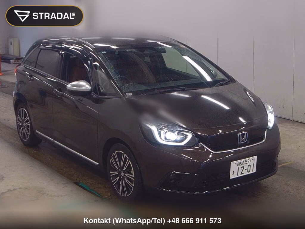 HONDA FIT EHEV LUXE 2020, aukcja z Japonii, zdjęcie 1