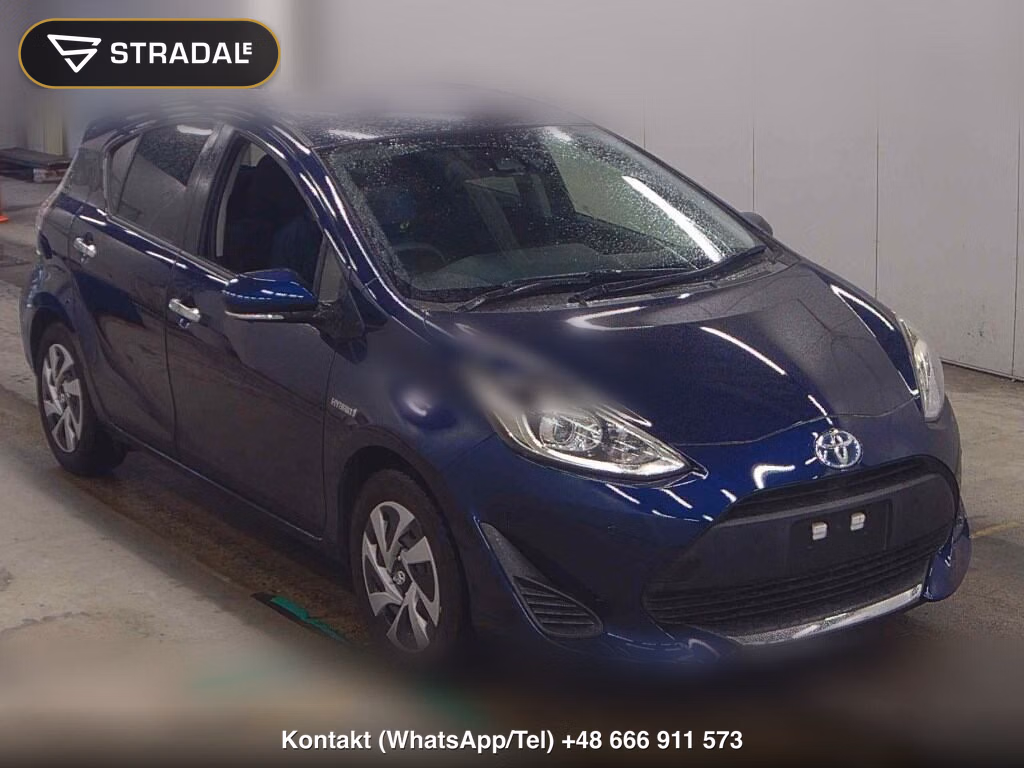 TOYOTA AQUA S STYLE BLACK 2019, aukcja z Japonii, zdjęcie 1
