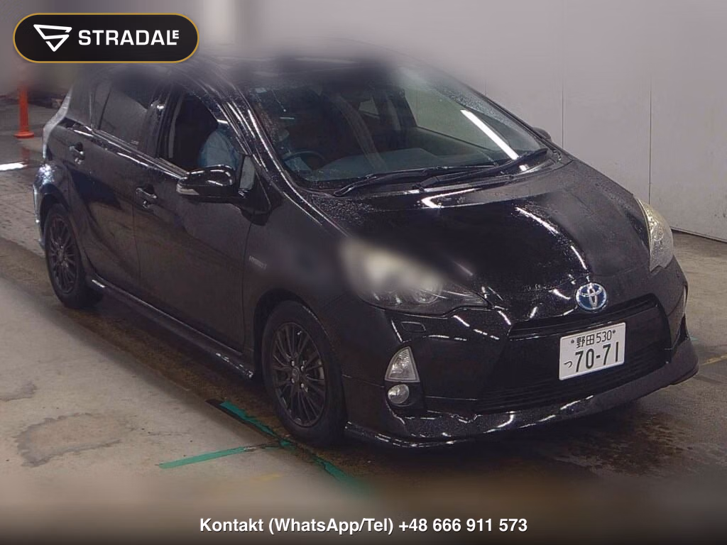 TOYOTA AQUA G 2012, aukcja z Japonii, zdjęcie 1
