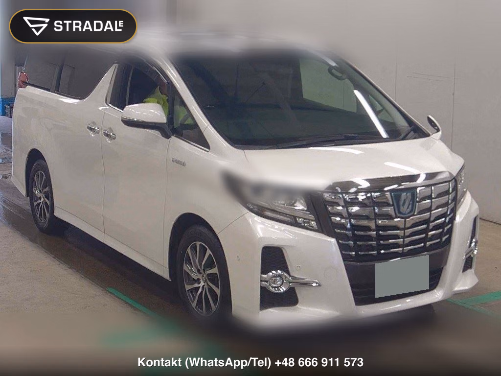 TOYOTA ALPHARD HYBRID 4WD SR C PACKAGE 2016, aukcja z Japonii, zdjęcie 1