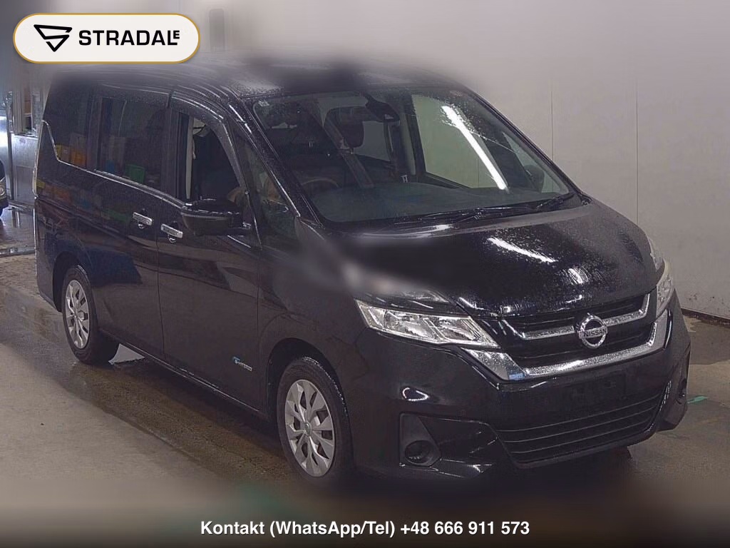 NISSAN SERENA 5D X 2017, aukcja z Japonii, zdjęcie 1