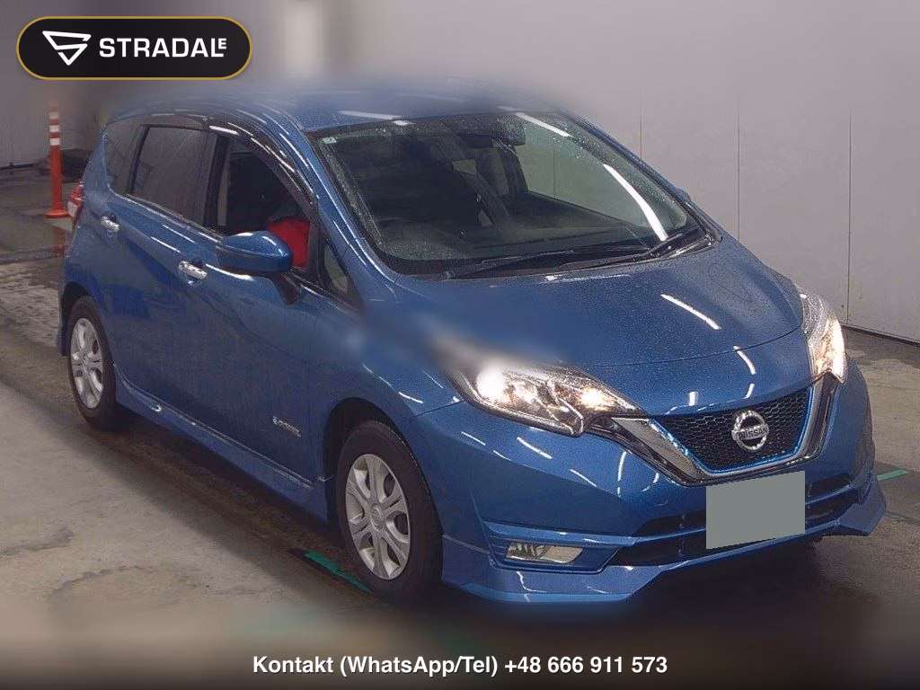 NISSAN NOTE E-POWER X 2017, aukcja z Japonii, zdjęcie 1