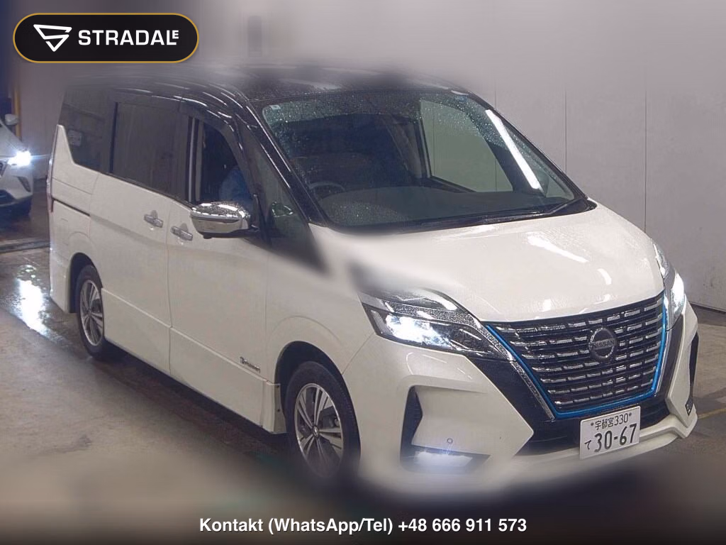 NISSAN SERENA 5D E-POWER HIGHWAY STAR V 2020, aukcja z Japonii, zdjęcie 1