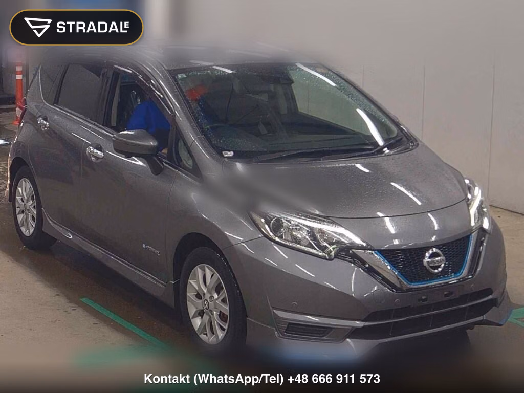 NISSAN NOTE E-POWER X 2019, aukcja z Japonii, zdjęcie 1