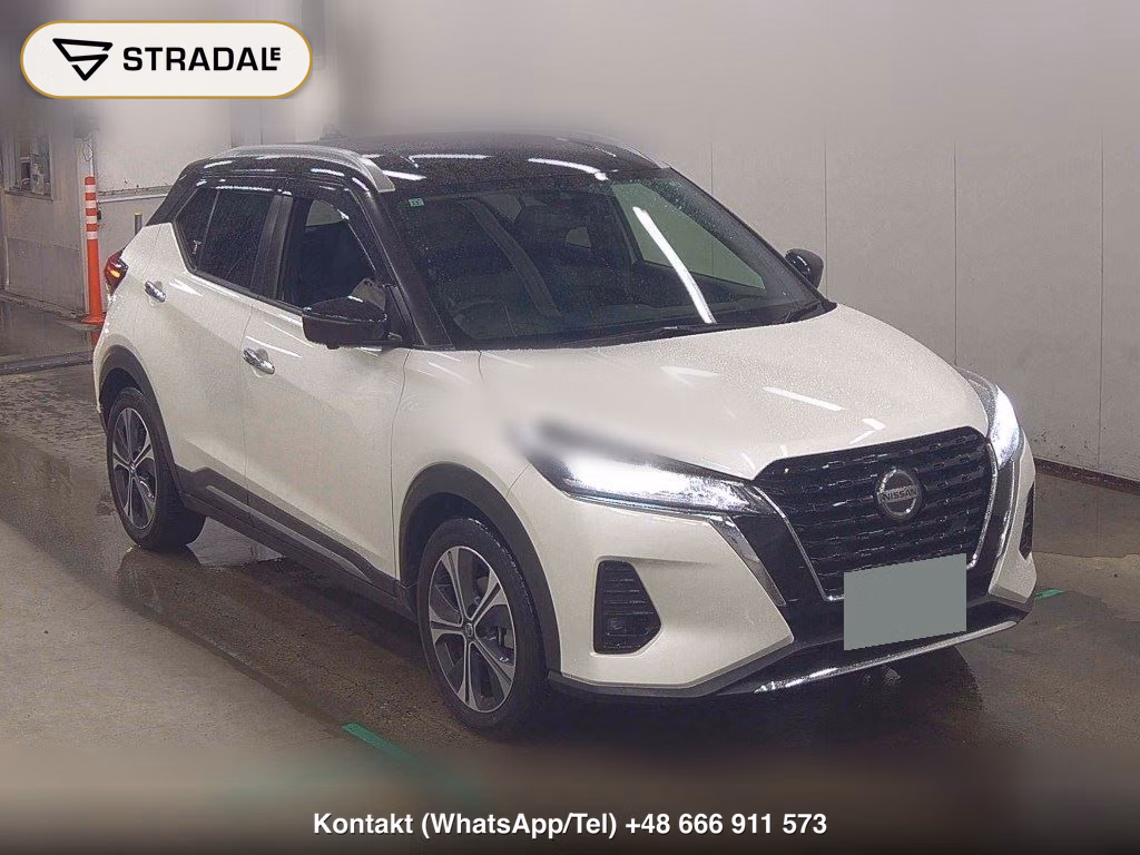 NISSAN KICKS 5D X 2021, aukcja z Japonii, zdjęcie 1