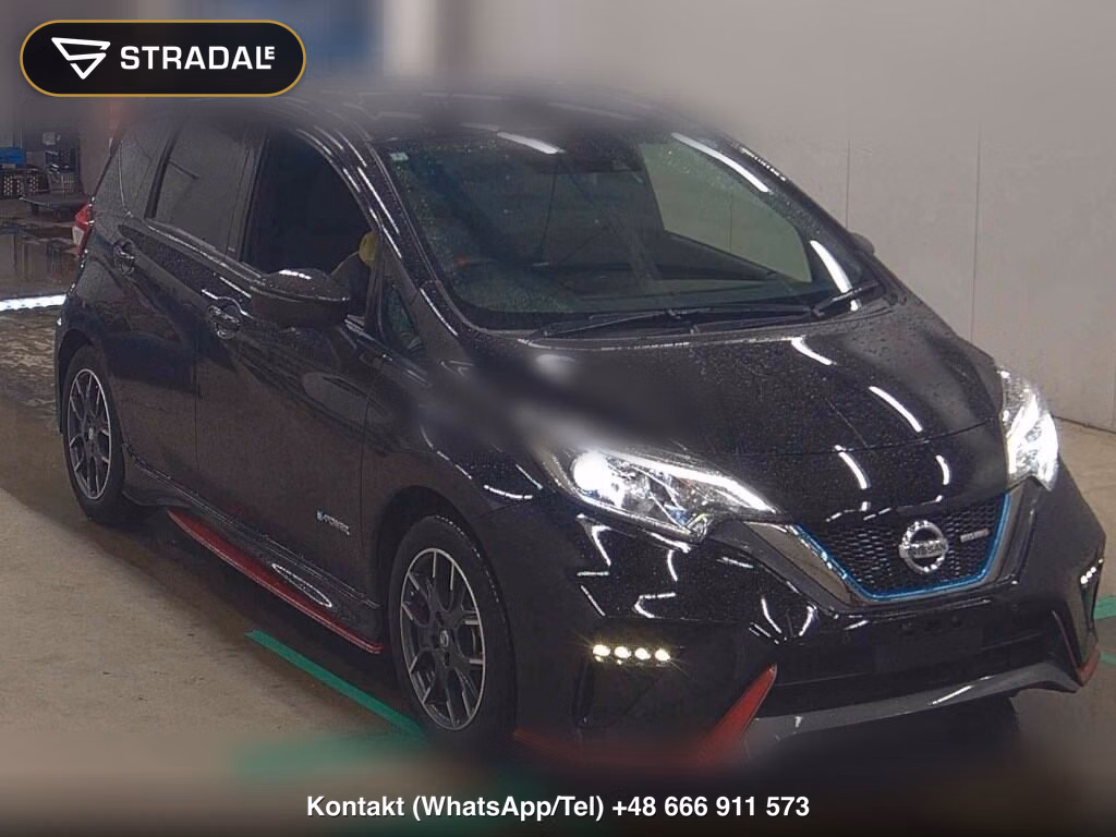 NISSAN NOTE E-POWER NISMO 2018, aukcja z Japonii, zdjęcie 1