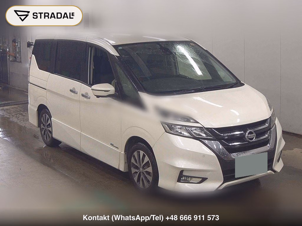 NISSAN SERENA 5D HIGHWAY STAR 2017, aukcja z Japonii, zdjęcie 1