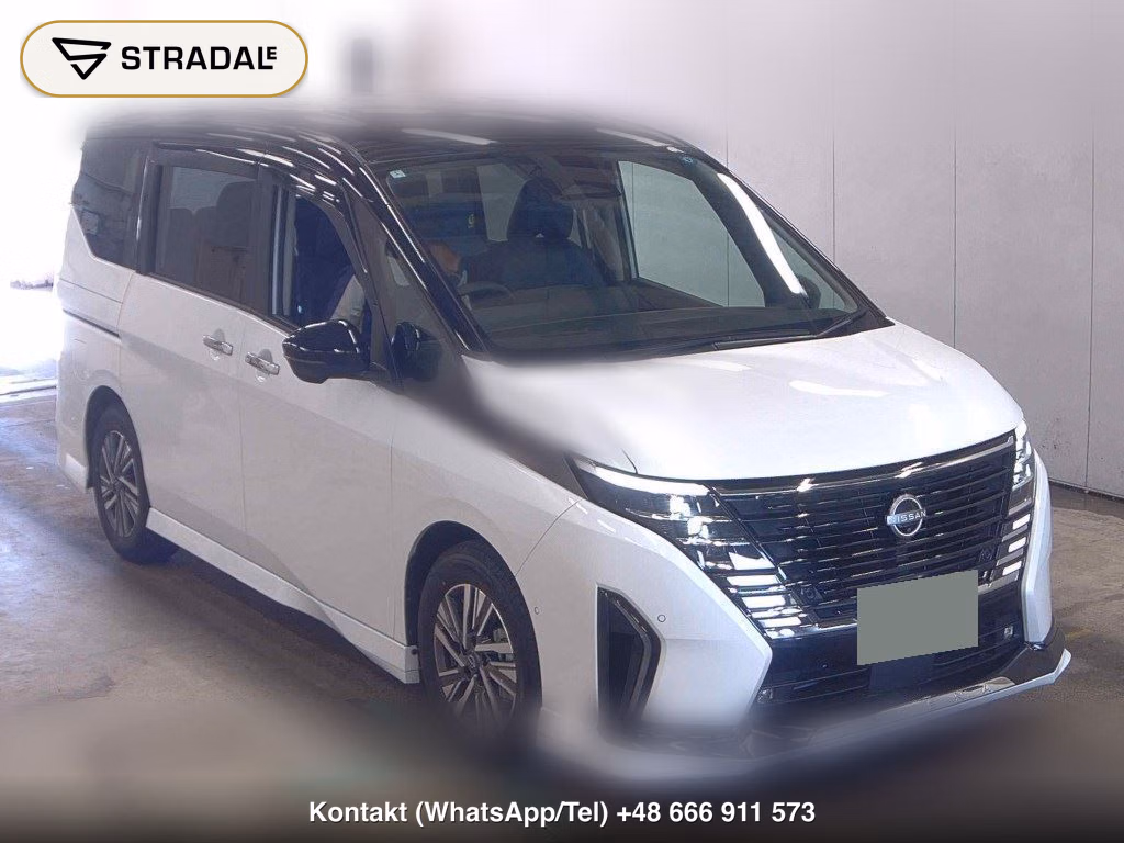 NISSAN SERENA 5D E-POWER LUXION 2024, aukcja z Japonii, zdjęcie 1