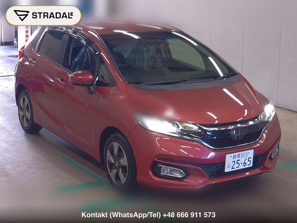HONDA FIT HYBRID L HONDA SENSING 2017, aukcja z Japonii, zdjęcie 1