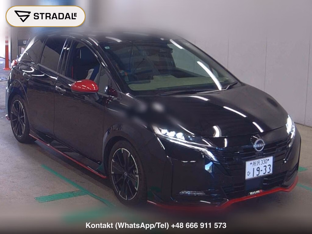 NISSAN AURA 4WD NISMO TUNED E-POWER 4WD 2025, aukcja z Japonii, zdjęcie 1