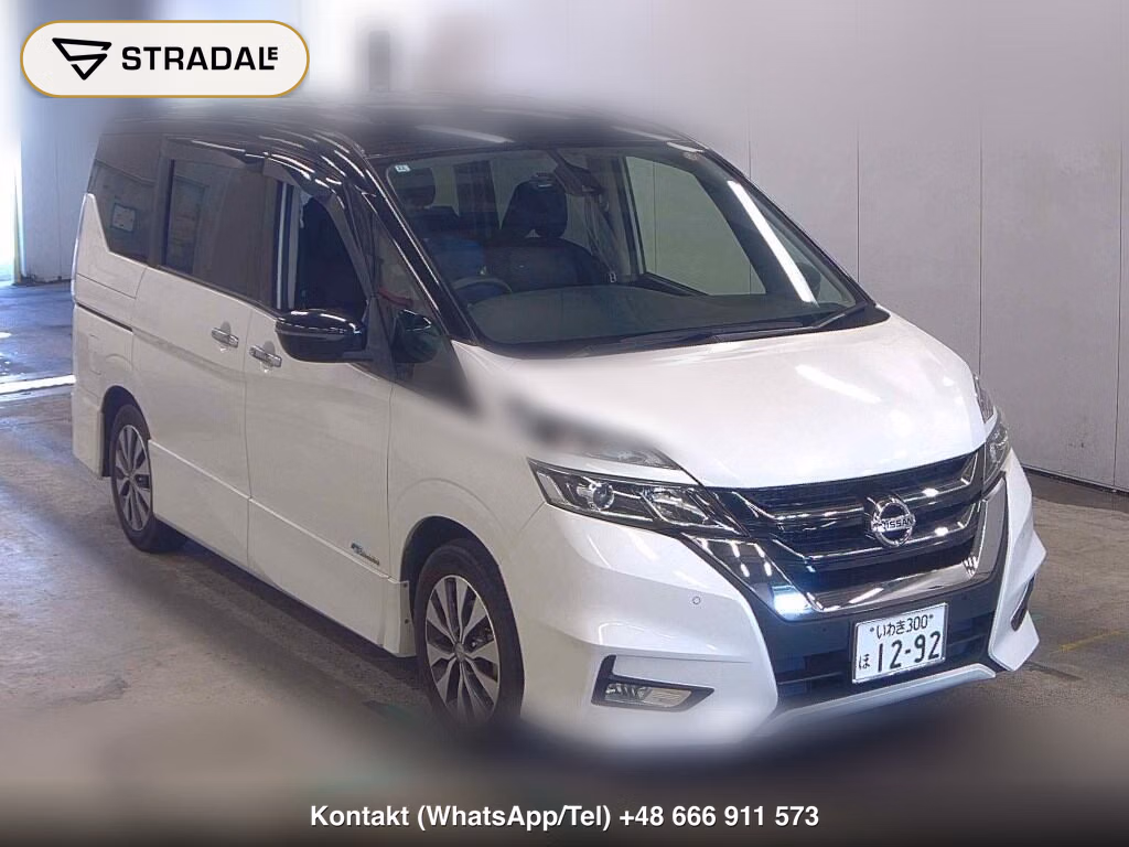 NISSAN SERENA 5D HIGHWAY STAR PROPILOT EDITION 2016, aukcja z Japonii, zdjęcie 1