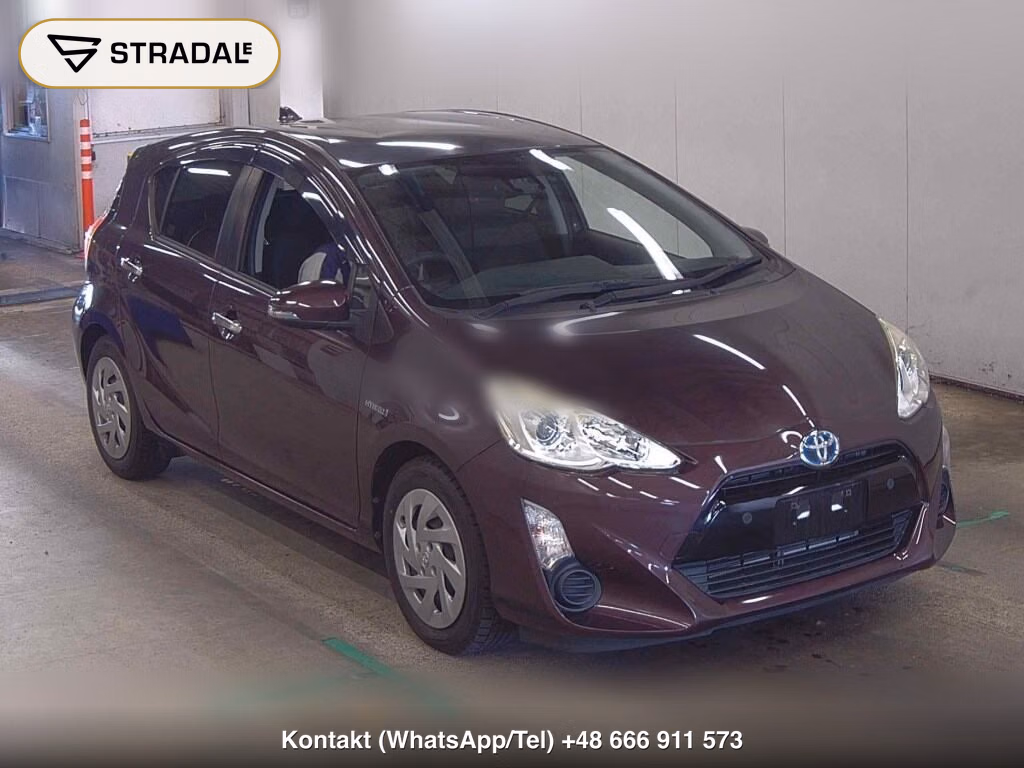 TOYOTA AQUA S STYLE BLACK 2017, aukcja z Japonii, zdjęcie 1