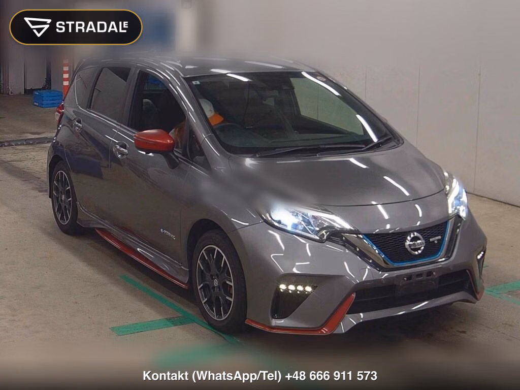 NISSAN NOTE E-POWER NISMO S 2019, aukcja z Japonii, zdjęcie 1