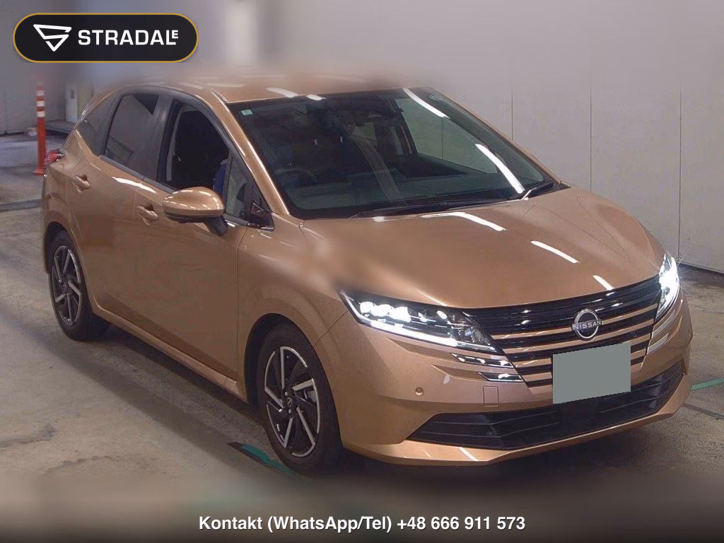 NISSAN NOTE X 2024, aukcja z Japonii, zdjęcie 1