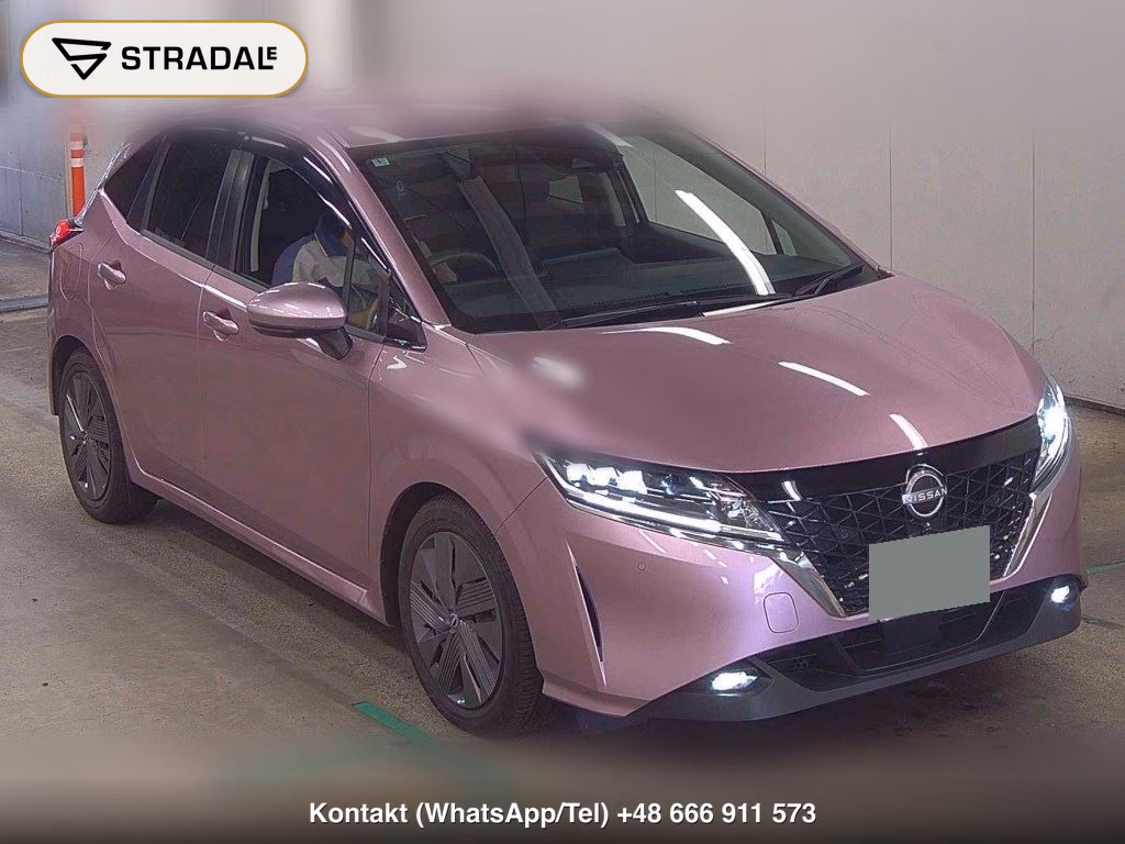 NISSAN NOTE X 2022, aukcja z Japonii, zdjęcie 1