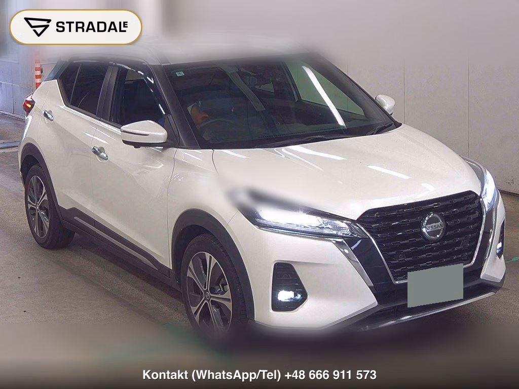 NISSAN KICKS 5D X 2022, aukcja z Japonii, zdjęcie 1
