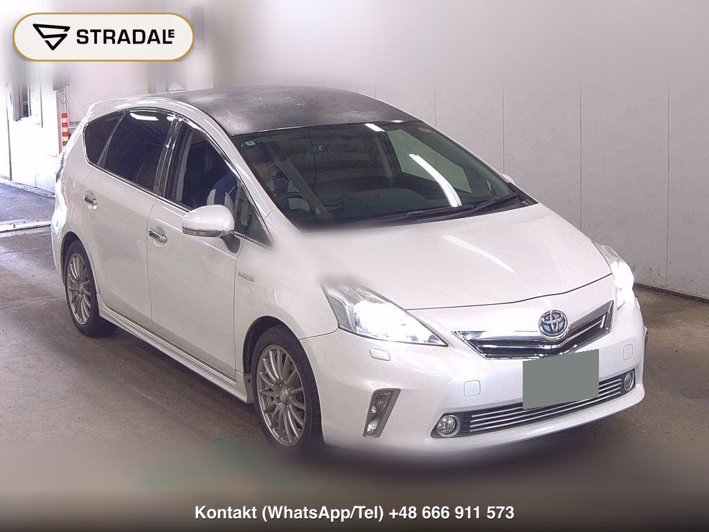 TOYOTA PRIUS ALPHA G 2012, aukcja z Japonii, zdjęcie 1