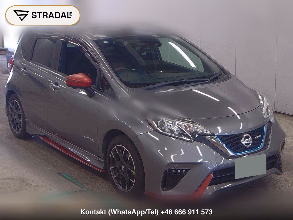 NISSAN NOTE E-POWER NISMO 2018, aukcja z Japonii, zdjęcie 1
