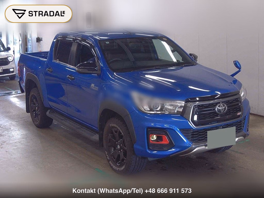 TOYOTA HILUX 4D 4WD Z BLACK RALLY EDITION 2019, aukcja z Japonii, zdjęcie 1