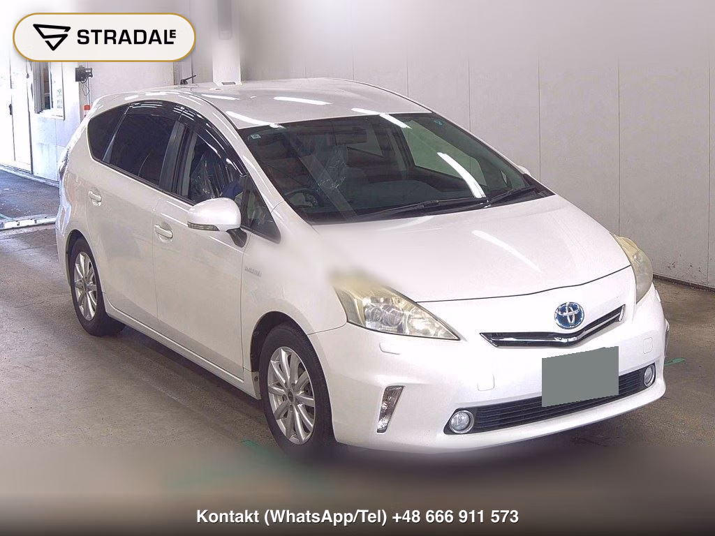 TOYOTA PRIUS ALPHA G 2012, aukcja z Japonii, zdjęcie 1