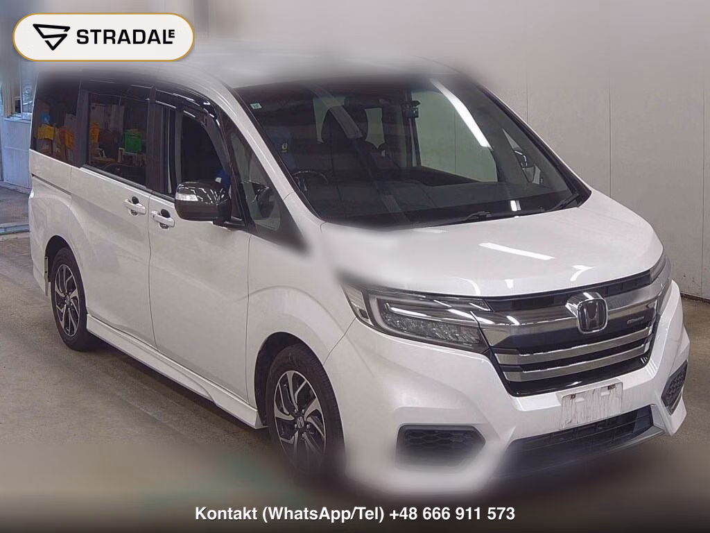 HONDA STEPWAGON SPADA SPADA HONDA SENSING 2017, aukcja z Japonii, zdjęcie 1