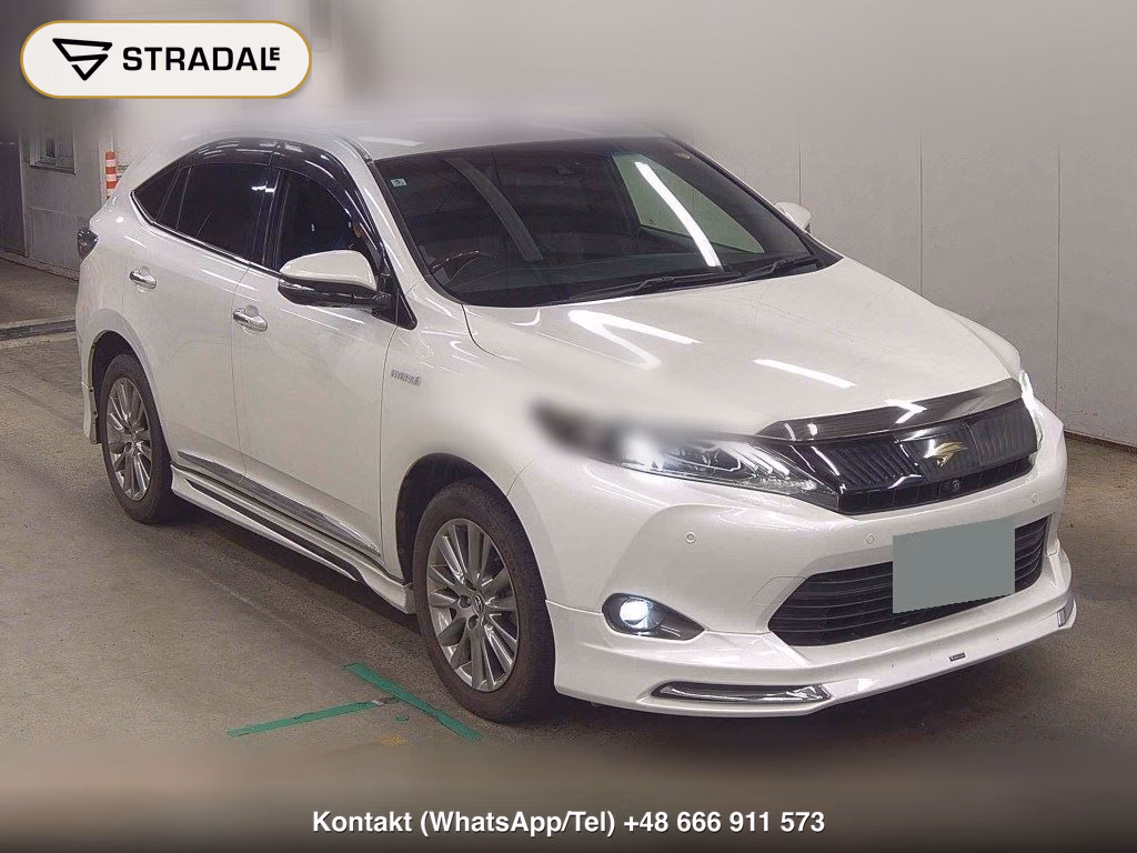 TOYOTA HARRIER HYBRID 4WD PREMIUM ADVANCED PACKAGE 2014, aukcja z Japonii, zdjęcie 1