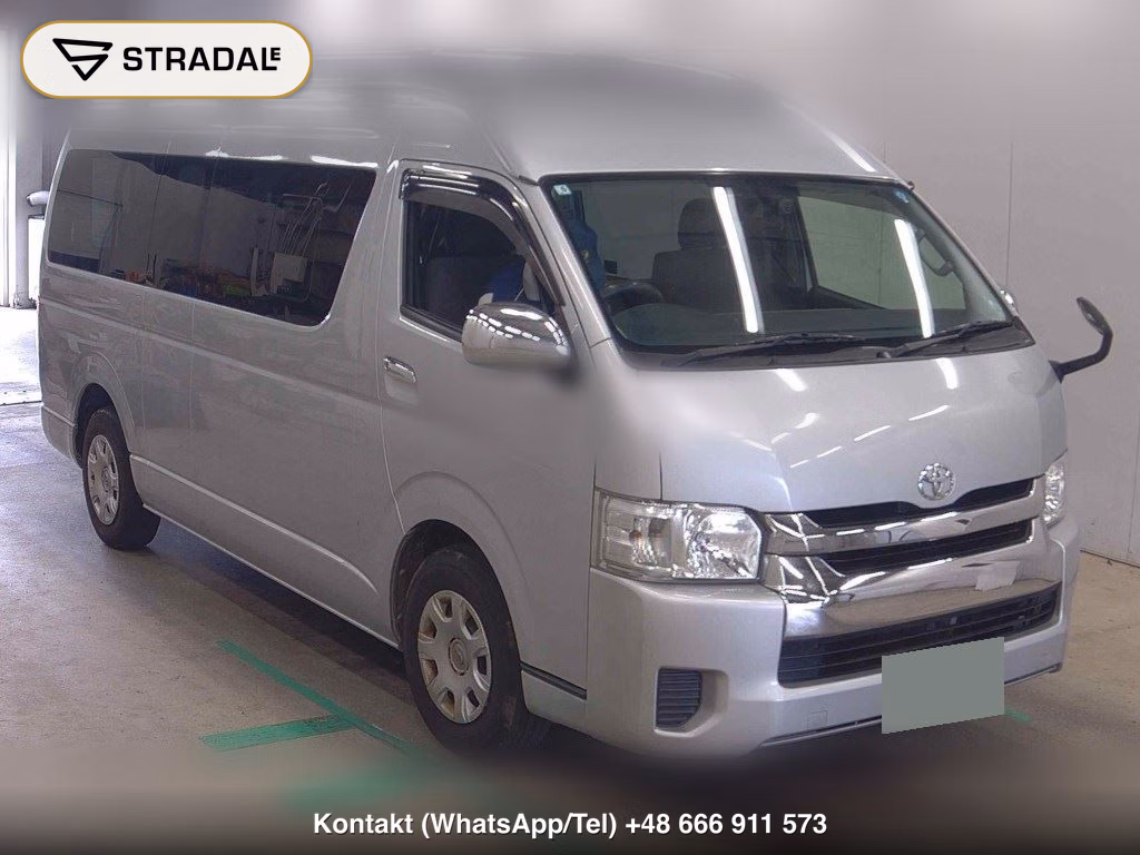 TOYOTA HIACE WAGON 4D GRAND CABIN 2017, aukcja z Japonii, zdjęcie 1