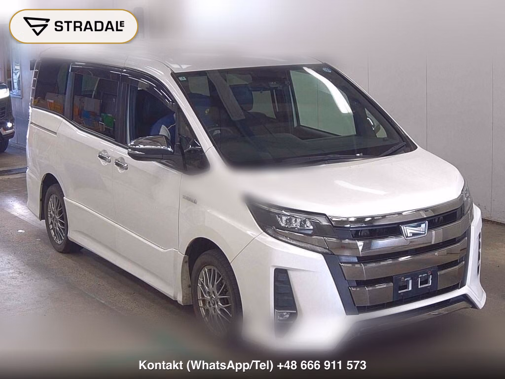 TOYOTA NOAH HYBRID SI W×B 2017, aukcja z Japonii, zdjęcie 1