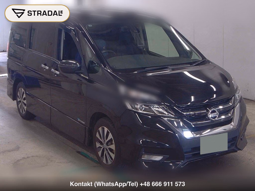 NISSAN SERENA 5D HIGHWAY STAR V SELECTION 2017, aukcja z Japonii, zdjęcie 1