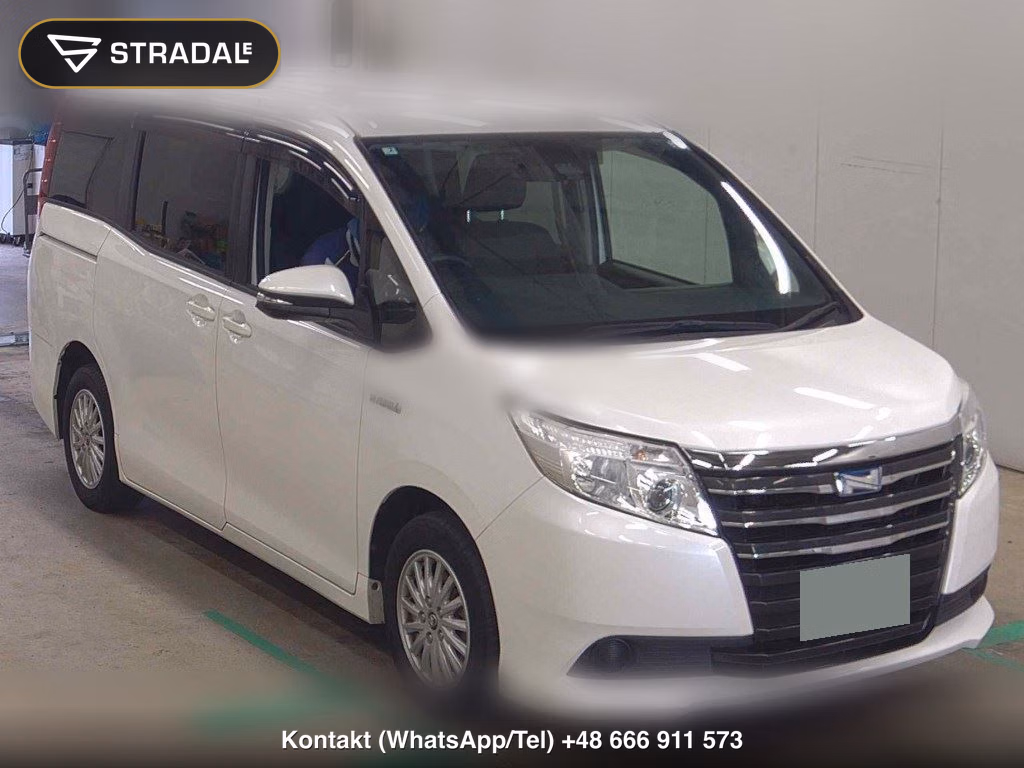TOYOTA NOAH HYBRID X 2016, aukcja z Japonii, zdjęcie 1