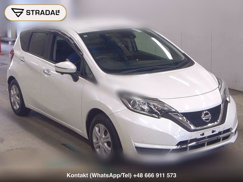 NISSAN NOTE MEDALIST X 2017, aukcja z Japonii, zdjęcie 1