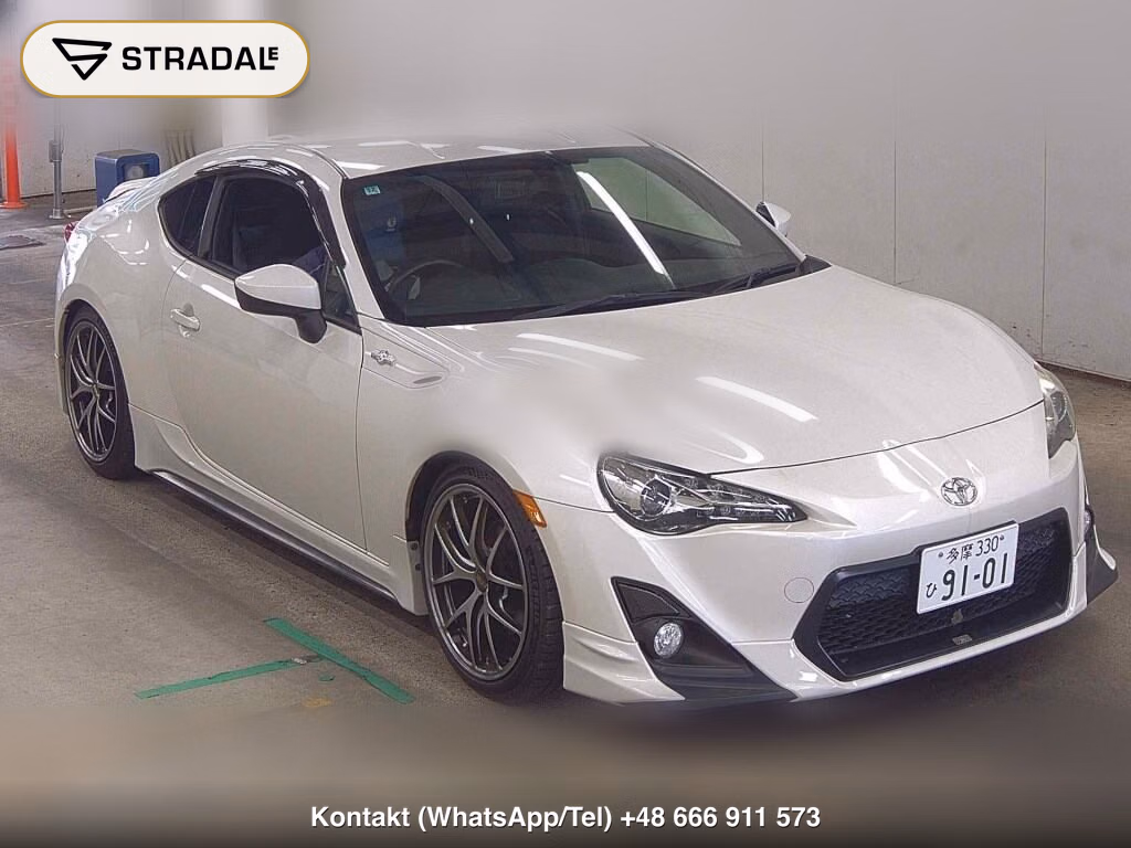 TOYOTA 86 GT LIMITED 2012, aukcja z Japonii, zdjęcie 1