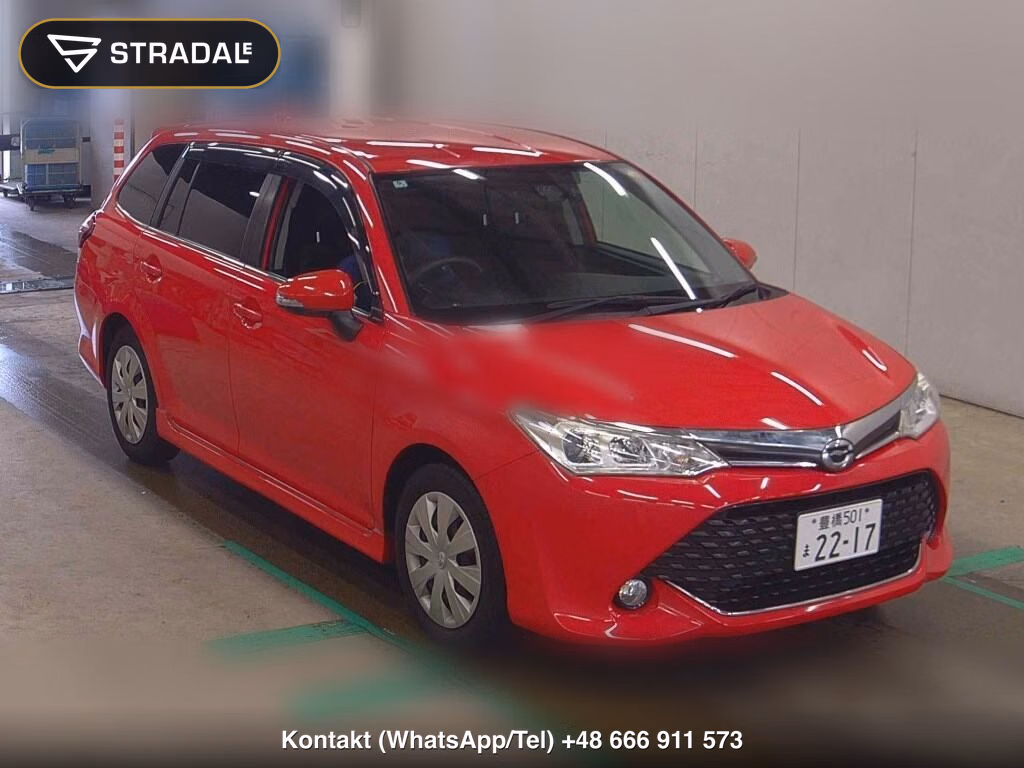 TOYOTA COROLLA FIELDER 1.5G AERO TOURER 2016, aukcja z Japonii, zdjęcie 1