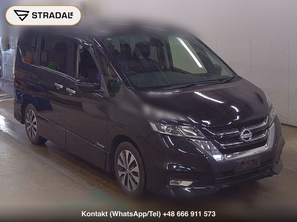 NISSAN SERENA 5D HIGHWAY STAR V SELECTION 2017, aukcja z Japonii, zdjęcie 1