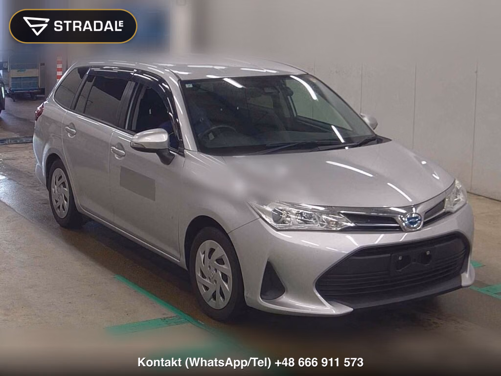 TOYOTA COROLLA FIELDER HYBRID 2019, aukcja z Japonii, zdjęcie 1