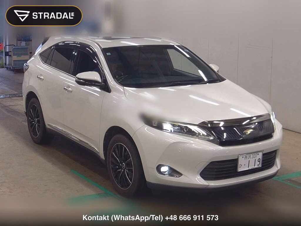 TOYOTA HARRIER ELEGANCE 2017, aukcja z Japonii, zdjęcie 1