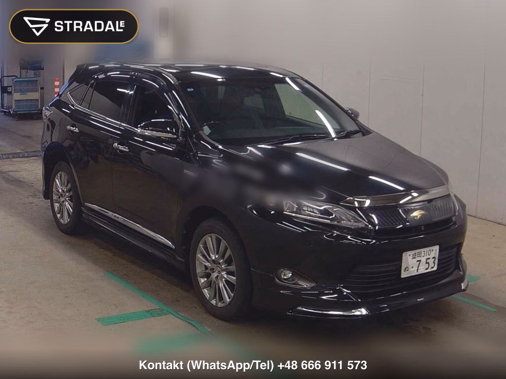 TOYOTA HARRIER HYBRID 4WD PREMIUM ADVANCED PACKAGE 2014, aukcja z Japonii, zdjęcie 1