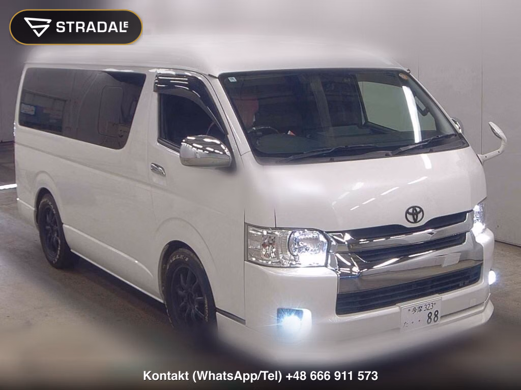 TOYOTA HIACE WAGON 4D GL 2016, aukcja z Japonii, zdjęcie 1