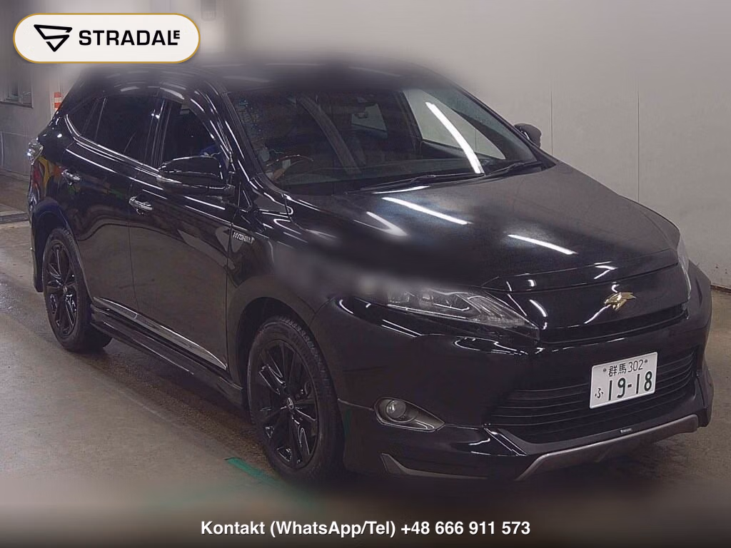 TOYOTA HARRIER HYBRID 4WD PREMIUM 2015, aukcja z Japonii, zdjęcie 1