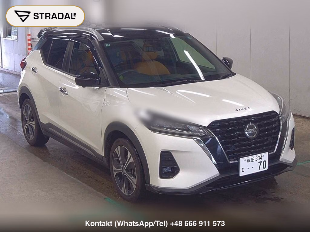 NISSAN KICKS 5D X TWO TONE INTERIOR EDITION 2021, aukcja z Japonii, zdjęcie 1