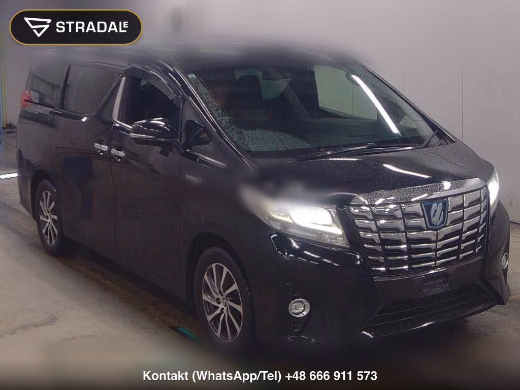 TOYOTA ALPHARD HYBRID 4WD EXECUTIVE LOUNGE 2017, aukcja z Japonii, zdjęcie 1