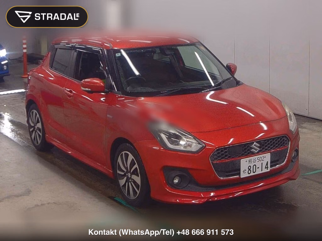 SUZUKI SWIFT 5D HYBRID RS 2017, aukcja z Japonii, zdjęcie 1